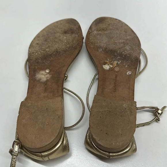 Emme Parsons String in Gold Napa - size 9 - Picture 12 of 16